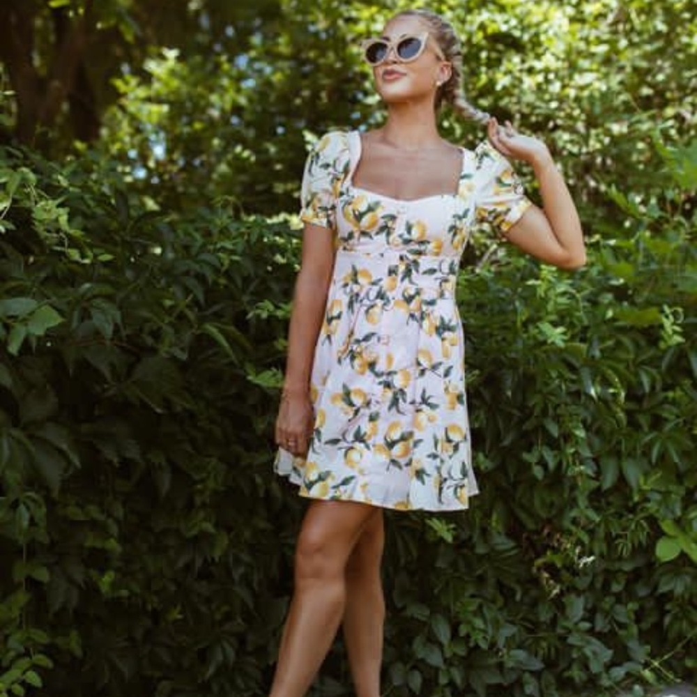 Lemon Cara Loren dress